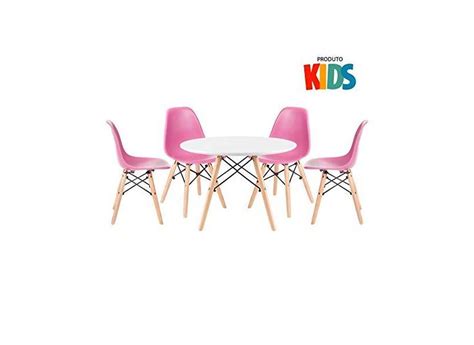 Kit Infantil Mesa Eames Junior Cadeiras Eames Junior O Melhor