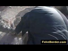 Hot Blooded Blonde Border Crosser Suffered Consequence With Car Shagging Xxx Mobile Porno