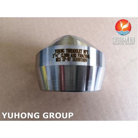 China Npt Sw End Fittings Astm A F Weldolet Threadolet Asme B