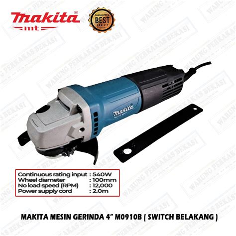 Jual MAKITA M0910B Mesin Gurinda Listrik Grinder 100mm 4 Gerinda