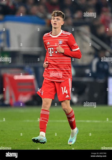 Gelsenkirchen Paul Wanner Of Fc Bayern Munchen During The Bundesliga