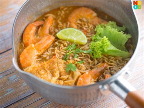 Mama Tom Yum Noodles Recipe NoobCook