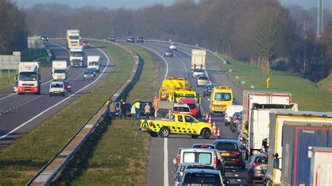 Ongeluk Met Meerdere Auto S Op A Bij Bathmen