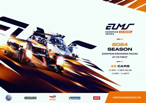 Liste des Engagés ELMS 2024 LMP2 LMP2 PRO AM LMP3 LMGT3