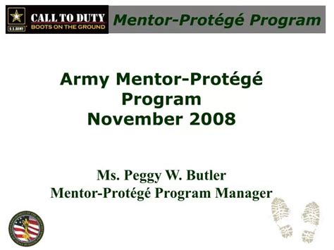 Ppt Mentor Protégé Program Powerpoint Presentation Free Download