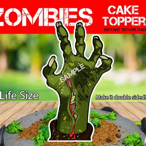 Zombie Cake - Etsy