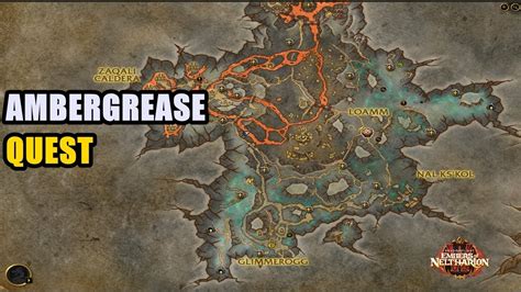 Ambergrease Quest WoW YouTube