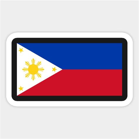 the flag of philippines sticker