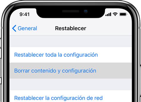 C Mo Restablecer Todas Las Configuraciones Y Contenido En Su Iphone O