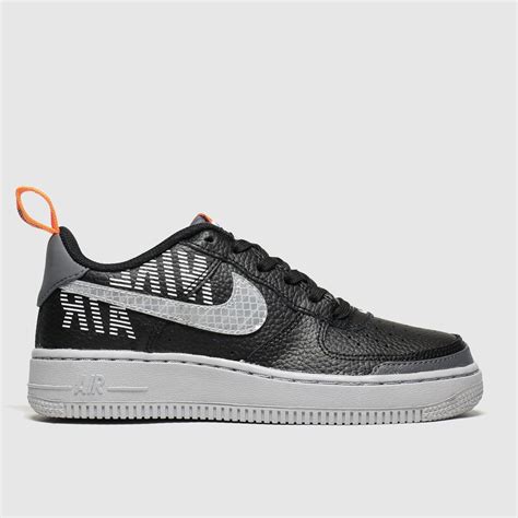 Sneaker Schwarz Grau Nike Air Force 1 Lv8 2 Jugendliche Schuh