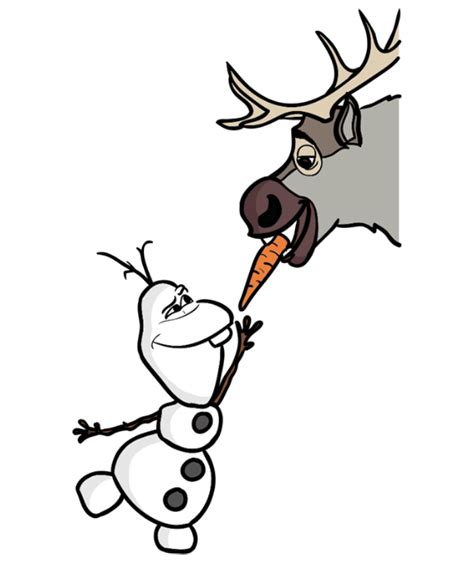 Sven And Olaf By Goldennightfall2 On Deviantart