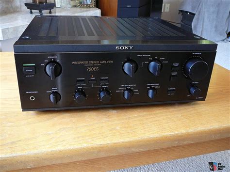Sony Ta F700 Es Integrated Stereo Amplifier Sony 700 Es Power Amp Photo