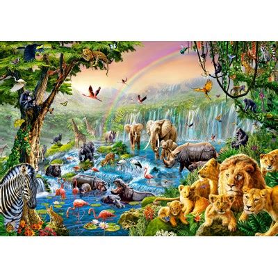 Jungle River 500 Teile CASTORLAND Puzzle Online Kaufen