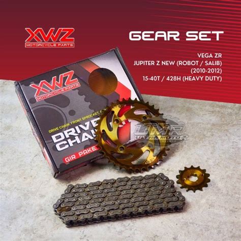 Jual Gear Gir Set Gir Paket Vega Zr Jupiter Z New Robot Vega Force Fi