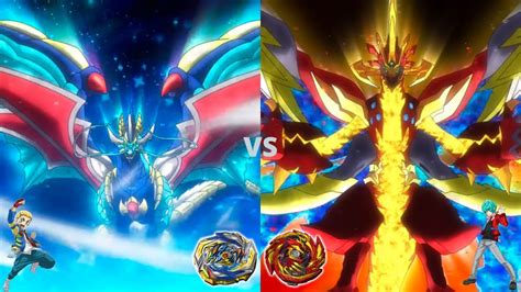 Rivals Imperial Dragon Vs Master Diabolos Beyblade Burst Gt Battle Youtube