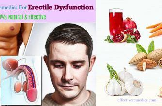 12 Best Natural Home Remedies For Erectile Dysfunction Revealed