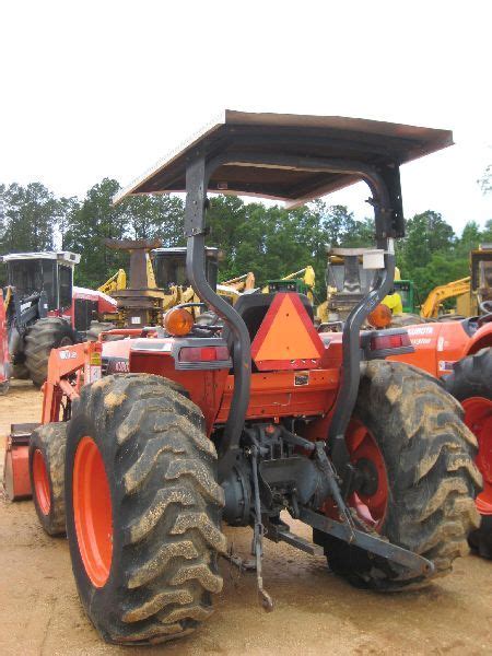 Kubota L3710 4x4 Farm Tractor Sn 70136 3 Pth Pto Canopy La681