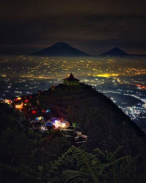 Keindahan Alam Di Gunung Andong Magelang Pemandangan Alam