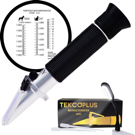 Clinical Refractometer,Tri-Scale-Serum Protein 2-14g/dl,Urine Specific ...