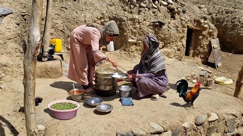 Daily Routine Village Life In Afghanistan Cooking Rural Style Food