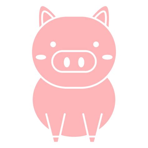 Cute Pig Cut Out Png And Svg Design For T Shirts