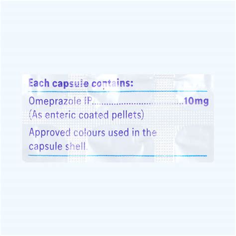 Omez 10mg Capsule 15 S Price Uses Side Effects Netmeds