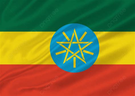 Waving Ethiopia Flag Background, Ethiopia Flag Background, Ethiopian ...