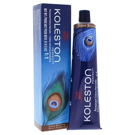 Wella Koleston Perfect Permanent Creme Haircolor 4 77 Medium Brown