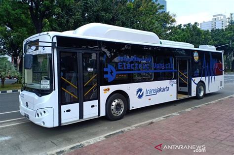 Uji Coba Bus Listrik Di Jakarta Diapresiasi Antara News