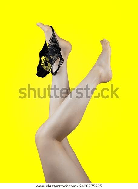 Sexy Legs Feet Black Lingerie On Stock Photo 2408975295 Shutterstock