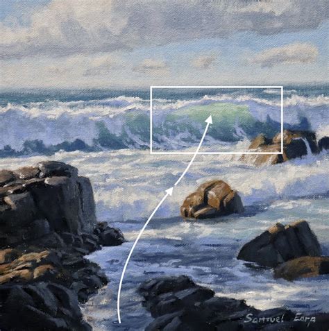 How To Paint A Seascape Samuel Earp Artist Samuel Earp Artist