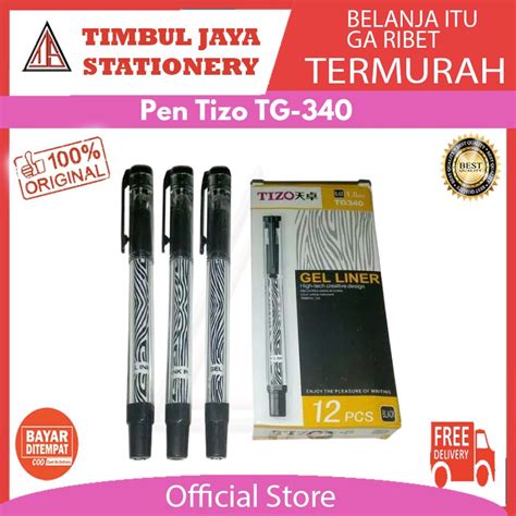 Jual Tizo Pen Gel Pulpen Gel Pena Gel Ballpen Gel Bolpoin Gel