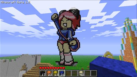 Alf Img Showing Hot Minecraft Girl Pixel Art