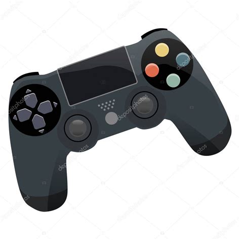 Consola de juegos controlador inalámbrico icono de joystick Juego de