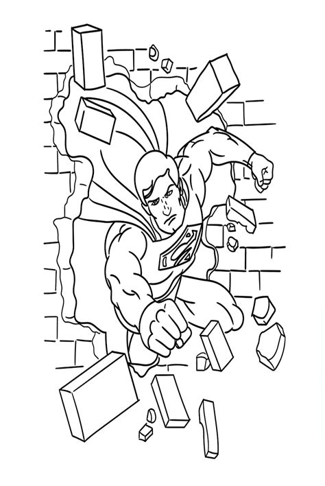 Coloriages Imprimables Superman Coloriages Imprimer Gratuits