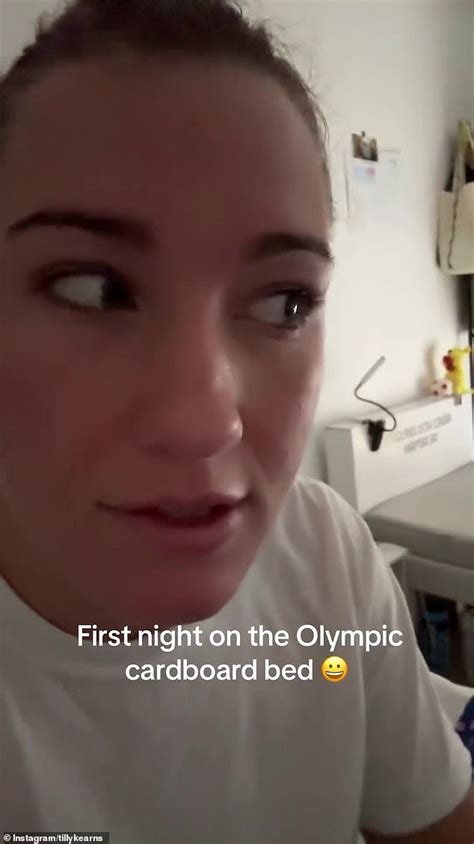 Aussie Star Tests Paris Olympics Anti Sex Beds In The Athletes