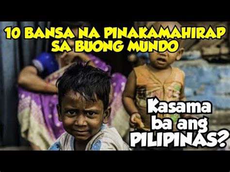 Bansa Na Pinakamahirap Sa Buong Mundo World S Poorest Country