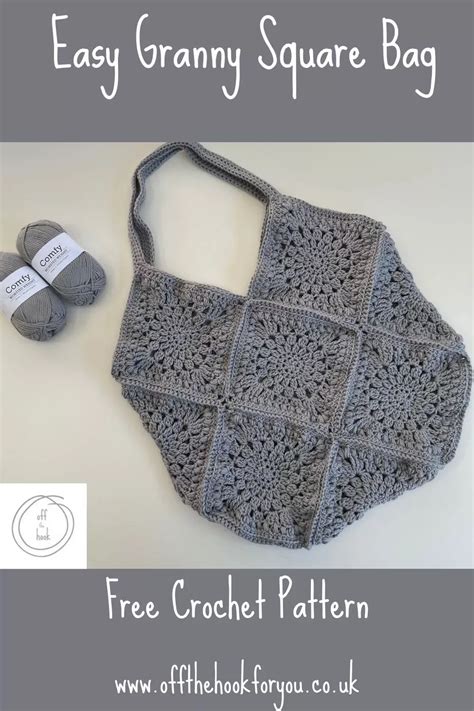 Free Granny Square Bag Crochet Pattern Off The Hook For You In