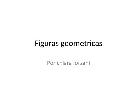 Figuras Geometricas Ppt