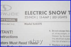 Snow Blowers Snow Joe SJ627E Electric Walk Behind Snow Blower With