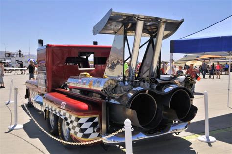 Jet Engines And Spoiler Mounted On Pickup Truck Editorial Photography Image Of Excitement