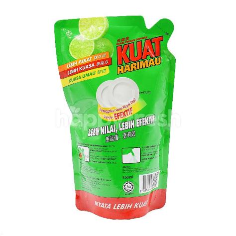 Beli Kuat Harimau Dishwashing Liquid With Lime Burst Dari Giant