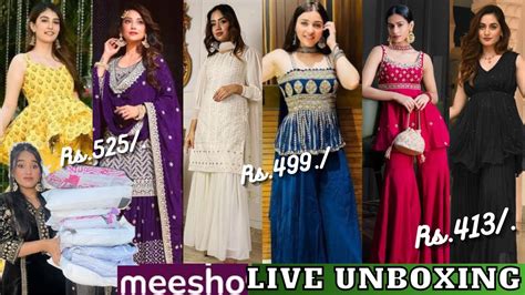 Meesho Huge Trendy Sharara Set Haul 🤭 Omg 😳 Kya Bheja Hai Ye Ik Dum