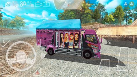 Es Truck Simulator Id Truk Blackpink Angkut Kayu Dan Papan Youtube