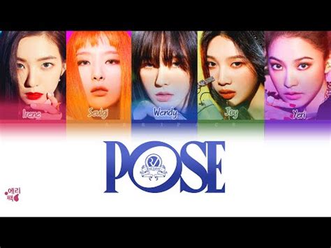 RED VELVET Pose Tradução codificada em cores Legendado HAN ROM PT BR