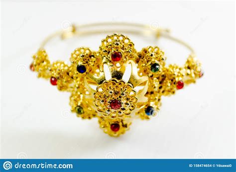 Gold Jewelry Is Jewelry Of Thai People And Is The Identity Of Thailand