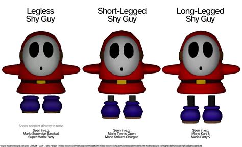 Supper Mario Broth On Twitter Shy Guy Models Are Actually Divided