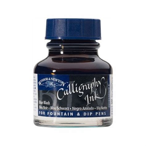 Winsor Newton Calligraphy Ink 30ml Blue Black