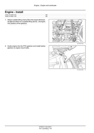 Case Ih Axial Flow 5140 Tier 4 B Final Combine Service Repair Manual