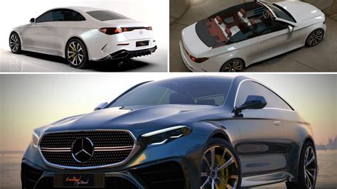 Mercedes Benz Coupe X Cabriolet Gets Imagined With E Class Looks Call